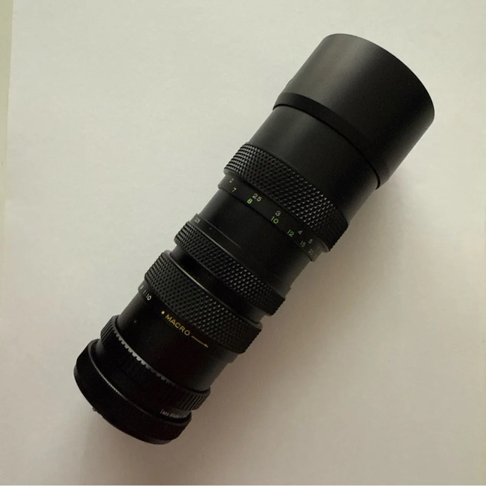 Soligor No. 3775754 F=85-205mm 1: 3.8 Japan Lens W/case & Hoya Filter